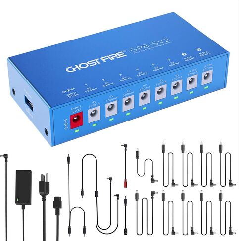 GHOST FIRE Pedal Power Supply Isolated power supply with Independent short-circuit protection (GP5-SV1) in Saudi Arabia