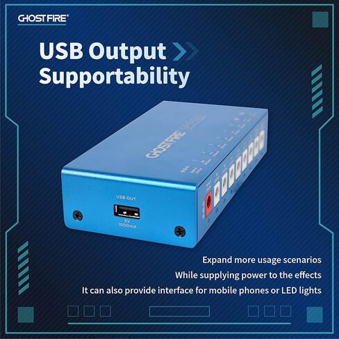 GHOST FIRE Pedal Power Supply Isolated power supply with Independent short-circuit protection (GP5-SV1) in Saudi Arabia