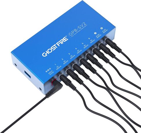 GHOST FIRE Pedal Power Supply Isolated power supply with Independent short-circuit protection (GP5-SV1) in Saudi Arabia