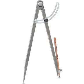 Compass for Geometry, Compass for Woodworking, 16 inch Precision Woodworking Compass with Wing Divider and Pencil Holder, Large Compass for Geometry, Woodworking Compass, Drafting, Drawing Compass