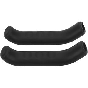 Keenso Brake Lever Covers, Silicone Brake Grips for Your Bike Sticky Finger for Break Lever Mountain Dead Fly Road Folding Bicycle Brake Brake Protection Sleeve Silicone Sleeve (Black)