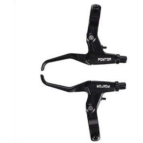 FOMTOR Bike Brake Levers Universal Aluminum Alloy Brake Handle 2.5 Finger for Mountain Bike, Kids Bike, Folding Bike, MTB BMX (2.2cm)