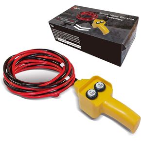 RUGCEL WINCH Winch Hand Control Assembly for Rated Pulling 1500lbs to 5000lbs 12V Electric Winch, Winch Hand-held Control Replacement (Yellow)