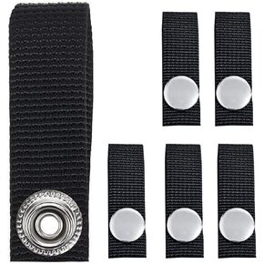 6PCS Hockey Helmet Chin Strap Detachable, Helmet Replacement Strap with Single Snap, Detachable Helmet Loop, Ice Hockey Helmet Replacement Strap, Ear Loops Hockey Helmet Accessory Repair Kit
