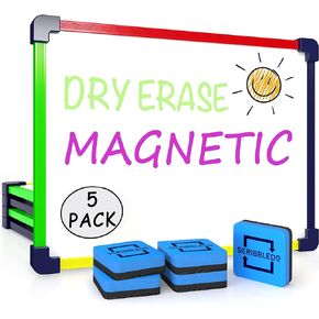 ScribbleDo Magnetic Dry Erase Board for Kids Whiteboard 9"x12" Includes White Board for Kids Writing Learning & Drawing Art Educational Kids Toy