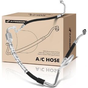 A-Premium A/C Discharge Line Hose Assembly Compatible with Chevrolet Malibu 2016-2021 L4 1.5L, Compressor to Condenser
