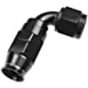 Performance 1290-08-2 PTFE reusable Hose End (Black), 1 Pack