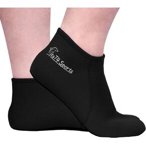 FitsT4 Neoprene Water Socks 3mm Snorkel Fin Anti-Slip Sock Swim Men Women Dive Wetsuit Booties Perfect for Surfing Beach
