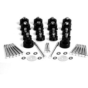 1999-2005 2006 2007 F250 Body Mount Bushing, F250 F350 Body Cab Mounts, Cab Bushing Kit, KF04060BK Body Mount Bushing Kit, Steel Sleeves & Hardware