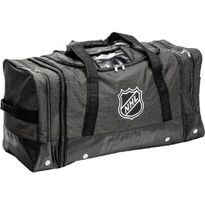 Franklin Sports NHL Ice Hockey Carry Bag - Premium Equipment Bag for Hockey Gear - Large Expandable Duffle Bag - Heavy Duty - NHL Licensed