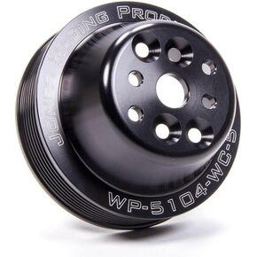 (WP-5104-WC-5) Serpentine Water Pump Pulley, 5"