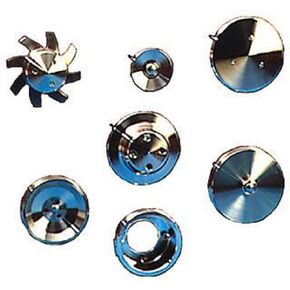Performance 1630 Performance Series Clear Powdercoat Aluminum V-Belt Pulley Kit - Set of 3