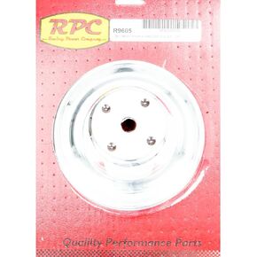 Racing Power Company R9605 Chrome LWP Double Groove Water Pump Pulley
