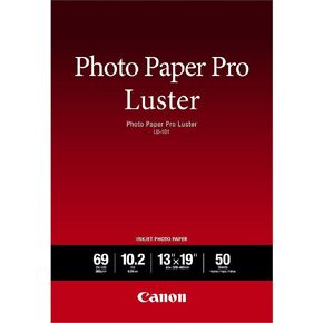 ورق صور لامع Canon LU-101 13X19(50)، 13 بوصة × 19 بوصة (50 ورقة) وCLI-251 BK/CMY 4PK متوافق مع MG6320، iP7220، MG5420، MX922، MG7120، MG6420، MG5520، iX6820، iP8720، MG7520 ، MG6620، MG5620