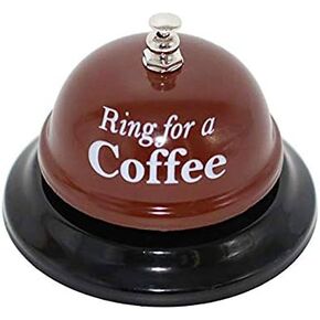KiaoTime Desk Kitchen Bar Counter Top Service Call Bell Ring for a Beer Reception Desk Top Bell Ring for Service Call Bell Stage Hens Party Wedding Accessory (Ring for a Beer)