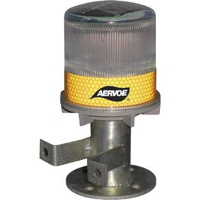 Aervoe Solar Strobe/Signal Light - Yellow