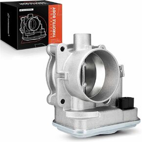 A-Premium Electronic Throttle Body Compatible with Chrysler Pacifica & Dodge Dakota, Durango, Nitro, Ram 1500 & Jeep Grand Cherokee, Liberty 07-12, 3.7L 3.8L, with TPS, Replace# 04861661AA, 04861661AB