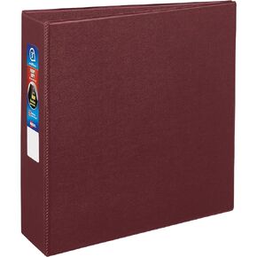 Avery Heavy-Duty 3 Ring Binder, 3 Inch One Touch EZD Rings, 3.5 Inch Spine, 1 Red Binder (79583)