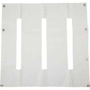 RealTruck Belmor WF-64080-1 White Winterfront Truck Grille Cover for 1984-2018 Kenworth W900L
