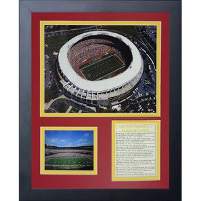 Legends Never Die RFK Stadium Framed Photo Collage, 11x14-Inch, (11661U)