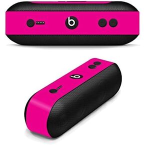 غلاف MightySkins متوافق مع Beats by Dr. Dre Beats Pill Plus ملصق غلاف غلاف صلب وردي فاقع