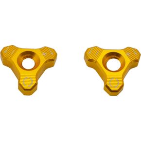 Motorcycle 48mm Front Shock Absorber Fork Knob Adjuster Bolt Compatible with EXC SX SXF XCW XCF EXCF EXCR 125 150 250 300 350 400 450 500 525 (Gold)