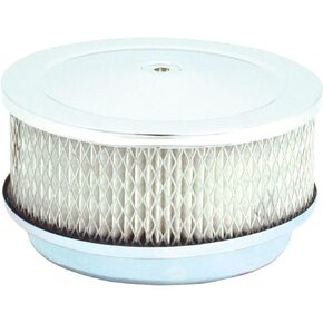 Spectre Performance (4780) 6-3/8" x 2-1/2" Chrome Air Cleaner