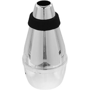 SUPVOX 1pc Trumpet Mute Trumpet Whisper Mute Trumpet Cup Mute Musical Trumpet Accessories Silencer for Trumpet Liberty Bass Mute Brass Instruments Mute for Trumpet Small Abs Aluminum Horn