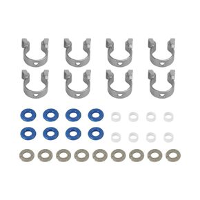 8PCS Fuel Injectors Repair Seal Kit Fit for Jaguar 5.0L V8 and for Range Rover 5.0L V8