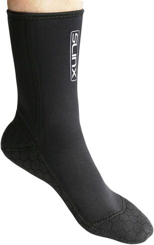 Neoprene Water Fin Sock Diving Wetsuits Sock 3MM for Women Men, Thermal Beach Sock Anti Slip Flexible for Snorkeling in Saudi Arabia