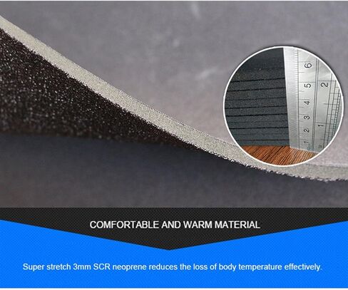 Neoprene Water Fin Sock Diving Wetsuits Sock 3MM for Women Men, Thermal Beach Sock Anti Slip Flexible for Snorkeling in Saudi Arabia