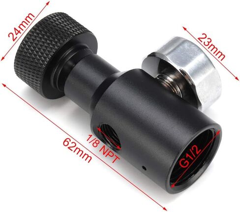 Outdoor Guy Paintball CO2 Adapter Fill Station Remote On/Off ASA in Saudi Arabia