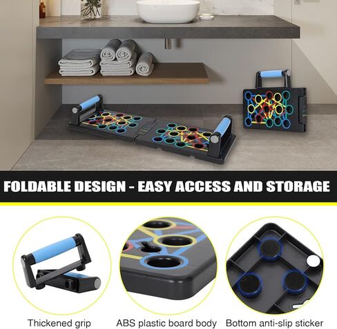 لوح رفع 9 في 1، معدات تمرين منزلية، نظام قضيب تمرين رياضي متعدد الوظائف، أرضية اللياقة البدنية، تمرين عضلات الصدر، معدات احترافية لحرق الدهون، ذراع تدريب القوة in Kuwait