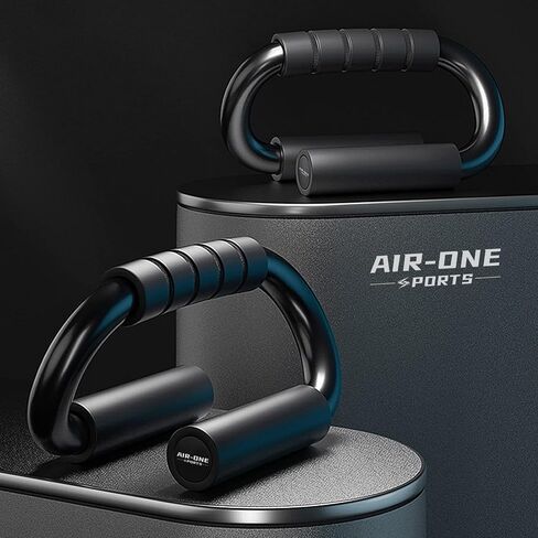 قضبان رفع رياضية من AIR-ONE SPORTS، مقبض إسفنجي سميك للغاية غير قابل للانزلاق، هيكل قوي فريد من نوعه، حاملات رفع للأعلى، تدريب مثالي على القوة في صالة الألعاب الرياضية المنزلية، مقابض رفع للأرضية in Saudi Arabia