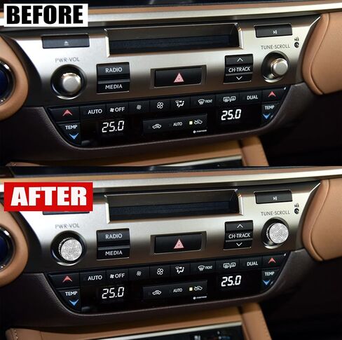 Crystal Clock Cover Diamond Outer Ring Compatible with Lexus NX2015-2017 NX200 NX300 F Sport AWD FWD in Saudi Arabia