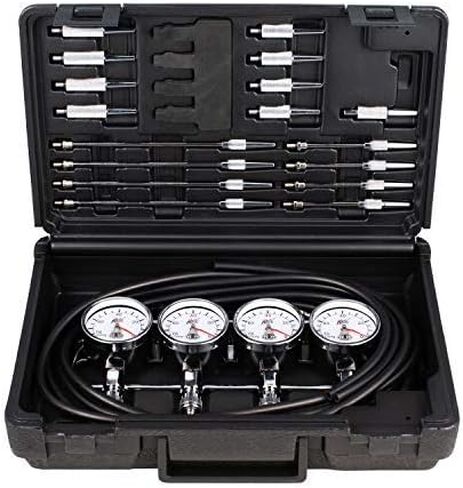 ألفا موتو دراجة نارية فراغ المكربن ​​مزامنة مزامنة مزامنة الكربوهيدرات مقياس متوافق مع هوندا سوزوكي كاواساكي ياماها CB KZ GS XS 550 650 750 850 900 فيديو تجريبي صنع في تايوان in Kuwait