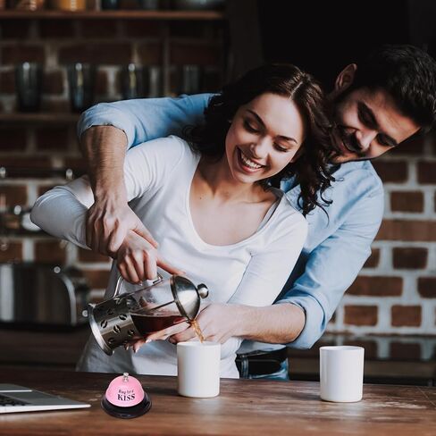 Desk Bell Call Bell Service Bell Desk Bells for Service Front Desk Bell for Desk, Hotels, School, Offices, Restaurant(Pink) in Kuwait