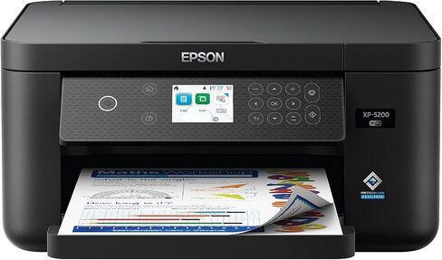 طابعة Epson Expression Home XP-4200 اللاسلكية الملونة الكل في واحد مع المسح الضوئي والنسخ والطباعة التلقائية على الوجهين وصور بلا حدود وشاشة ملونة مقاس 2.4 بوصة، باللون الأسود in Kuwait