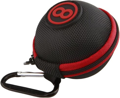 Sinsilvie Clip-on Billiard Cue Ball Case.Cue Ball Bag for Billiard Balls, Training Balls and Pool Balls.2.24in Billiard Ball Carrying Case in Kuwait