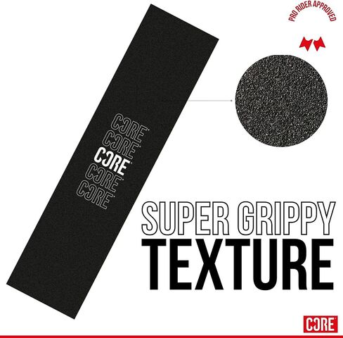 Stunt Scooter Grip Tape - Griptape for All Kids Stunt Scooters, Universal fit Multiple Designs Super Grippy Anti Slip Tape for Freestyle Kick Scooters Non-Slip Surface for Scooter - Echo Black in Saudi Arabia