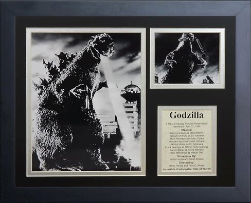 Legends Never Die "مجموعة صور مجمعة بإطار Godzilla، مقاس 11 × 14 بوصة (16241U) in Saudi Arabia