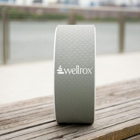 عجلة يوجا رمادية مقاس 13 بوصة، أداة تكسير الظهر، عجلة يوجا، عجلة لتخفيف آلام الظهر، حلقة يوجا، بكرة عجلة خلفية، بكرة يوجا، أدوات يوجا، ظهر دوار in Kuwait