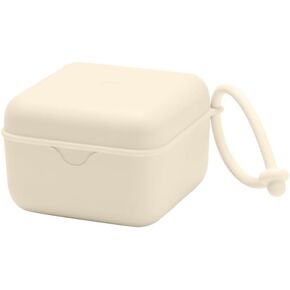 BIBS Pacifier Box, Ivory