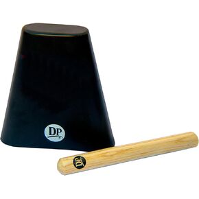 DP Music 7 Inch Metal Cow Bell Noise Maker with Beater - Cowbell for Sporting, Football Games, Events - Percussion Musical Instrument