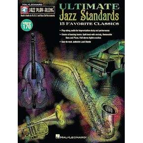 Ultimate Jazz Standards - Jazz Play-Along Vol. 170 Book/Online Audio (Jazz Play-along, 170)