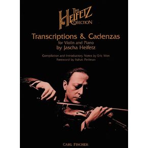 Heifetz: Transcriptions & Cadenzas