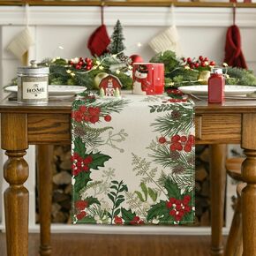 Ghost Theme Halloween Table Runner,Black Halloween Table Decor,Seasonal Burlap Farmhouse Indoor Kitchen Dining Table Decorations for Home Party(13 x 72 Inch) in Kuwait