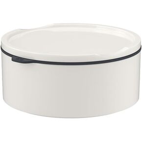Villeroy & Boch like ToGo & ToStay - lunch box, 13 x 6 cm, glass, round, Grey