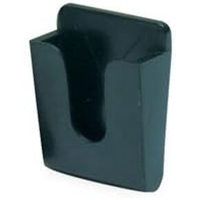Black "Peel And Stick" Microphone Holder
