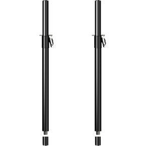 2 in 1 Speaker Pole Mount for Subwoofer Crank-Up Speaker Pole Heavy-Duty Adjustable 29.5-46 Inch Subwoofer Pole Fits M20 and 35 MM Speaker
